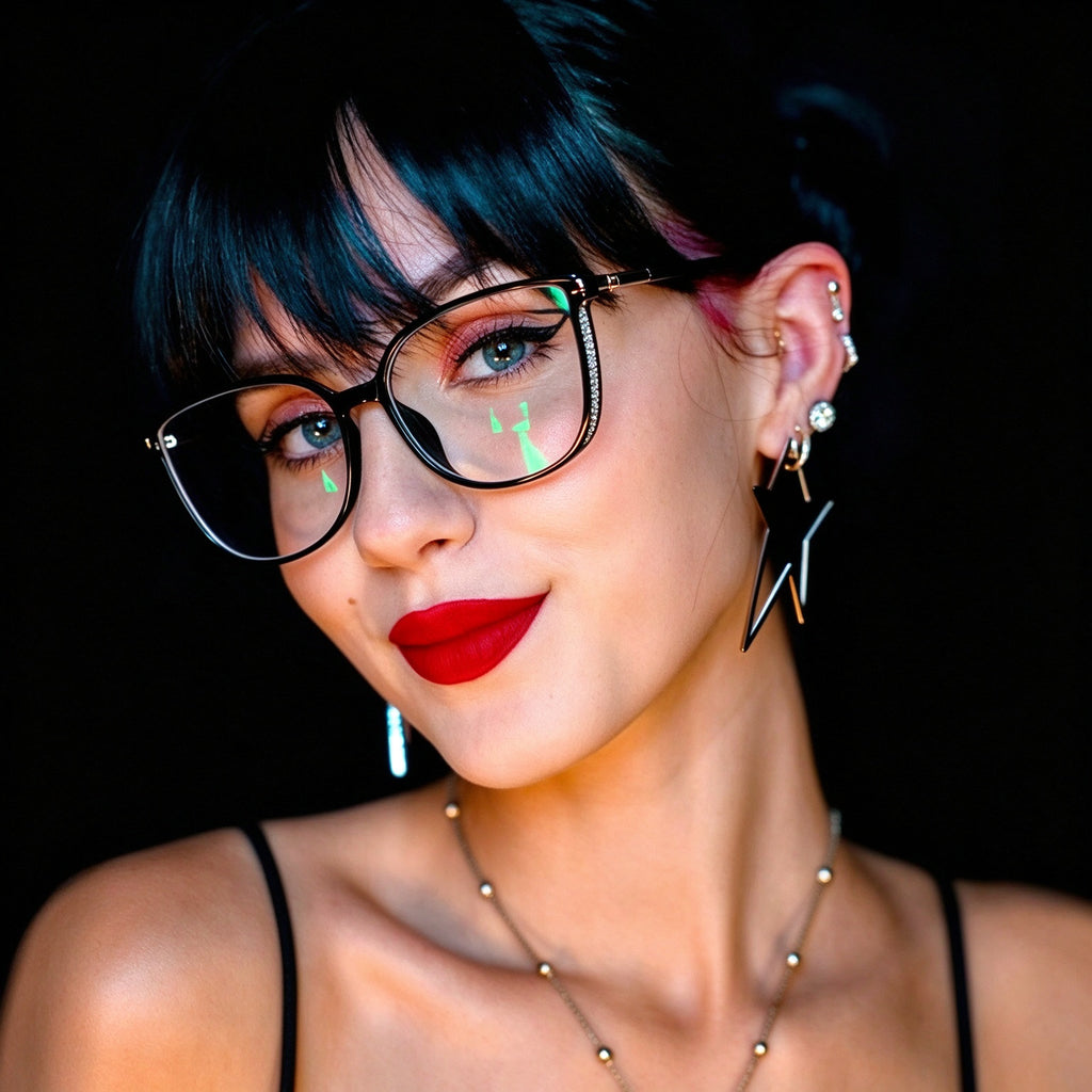 Portable Women's Reading Glasses detail