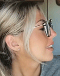 Brown Portable Women's Reading Glasses