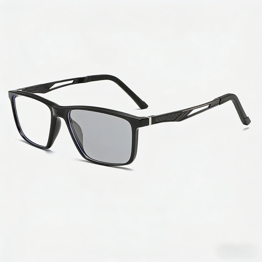 Black Full-Rim Photochromic Reading Glasses