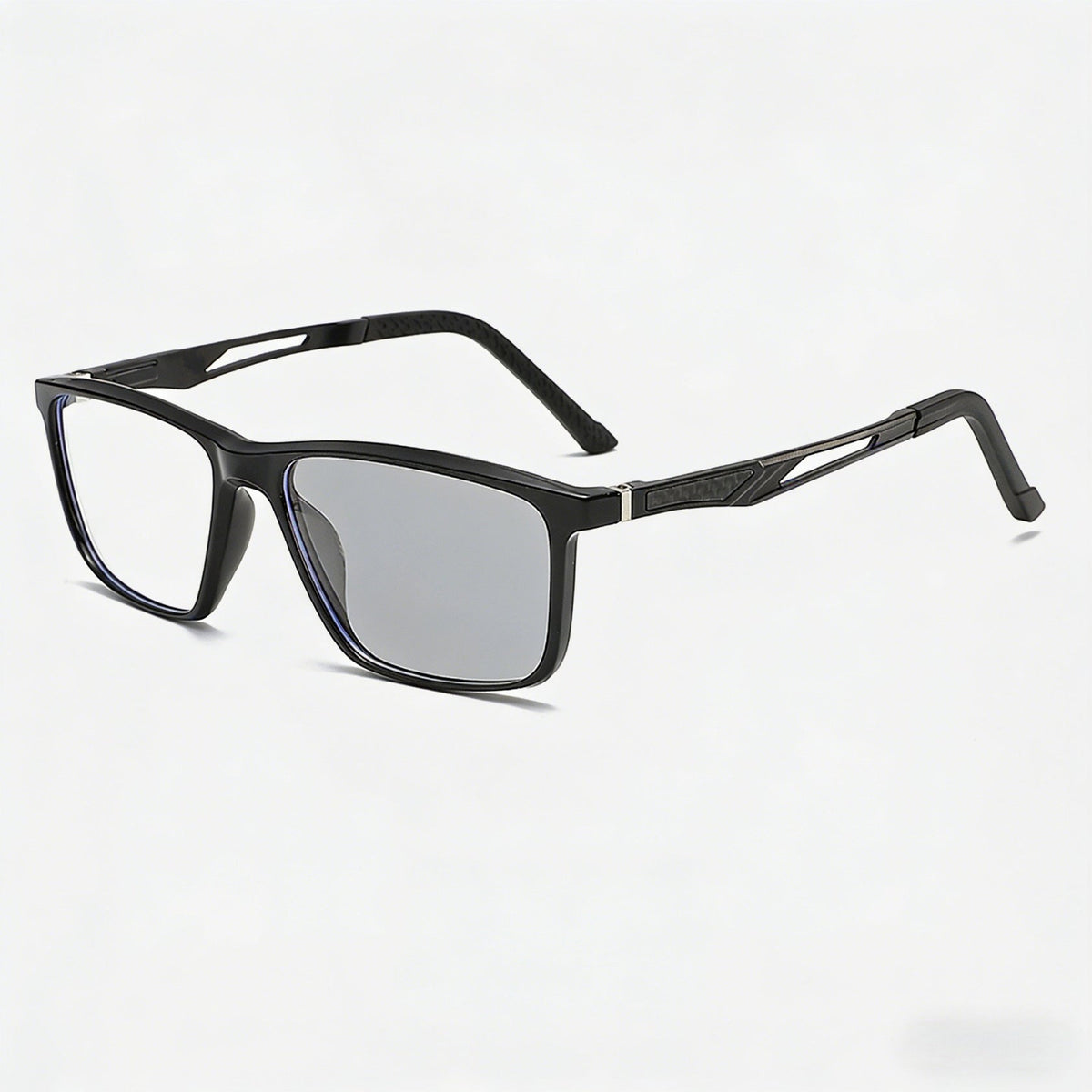 Black Full-Rim Photochromic Reading Glasses